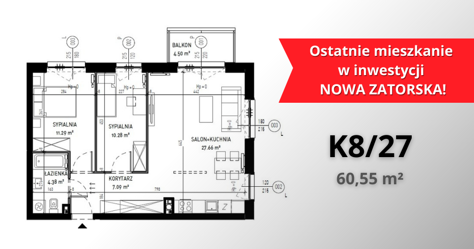OSTATNIE MIESZKANIE W INWESTYCJI